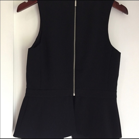 RW&CO Black peplum top - Picture 3 of 3